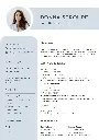 White simple Sales Representative Cv Resume.webp